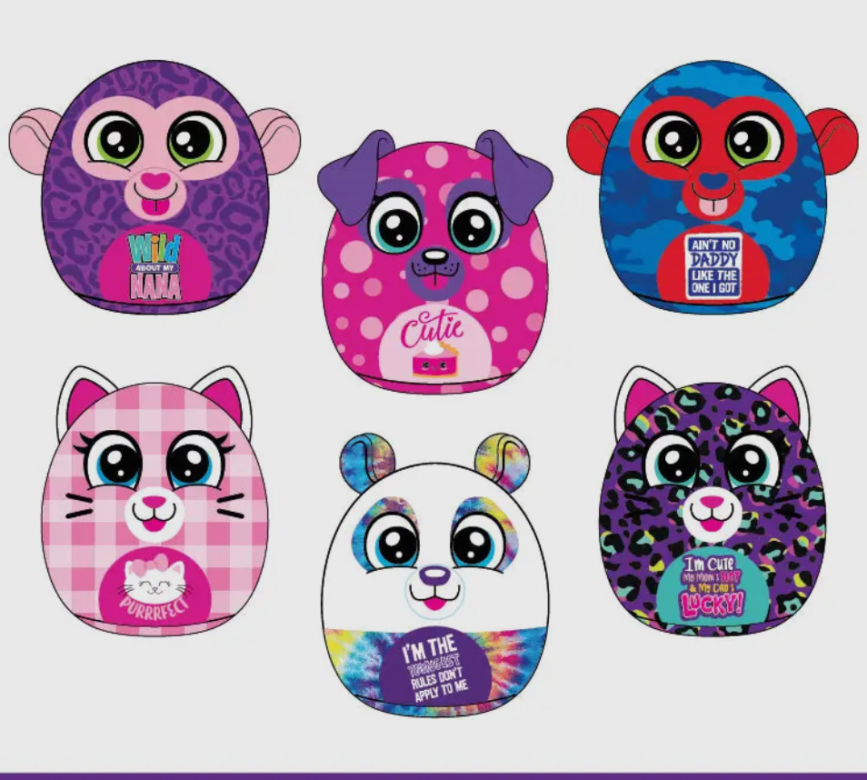 Kids Fluffy Stuffy Animal Pillow