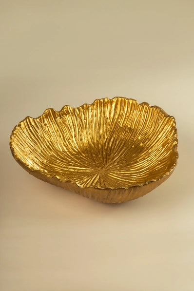 GAURI KOHLI Hudson Decorative Bowl - Gold; Large