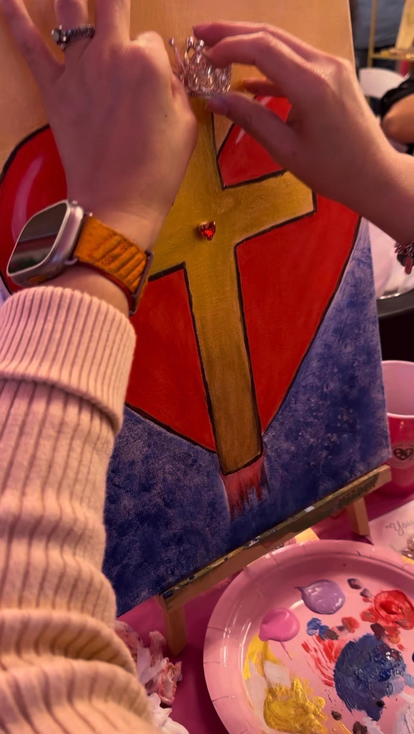 Praise + Paint — CHICAs Worship Night