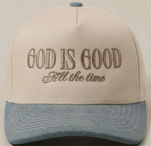God Is Good Trucker Hat