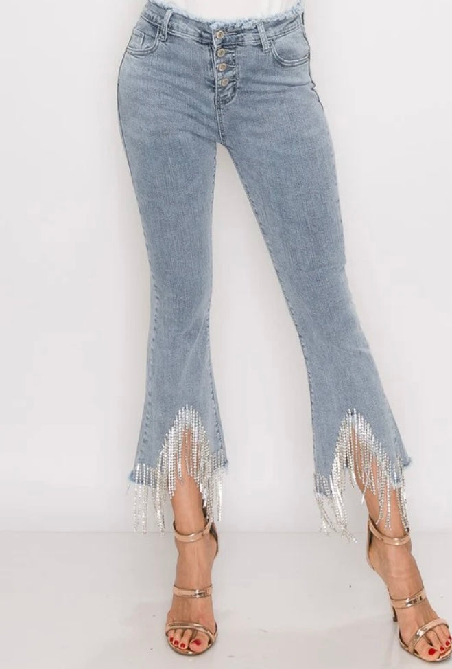 The Luna Rhinestone Jeans