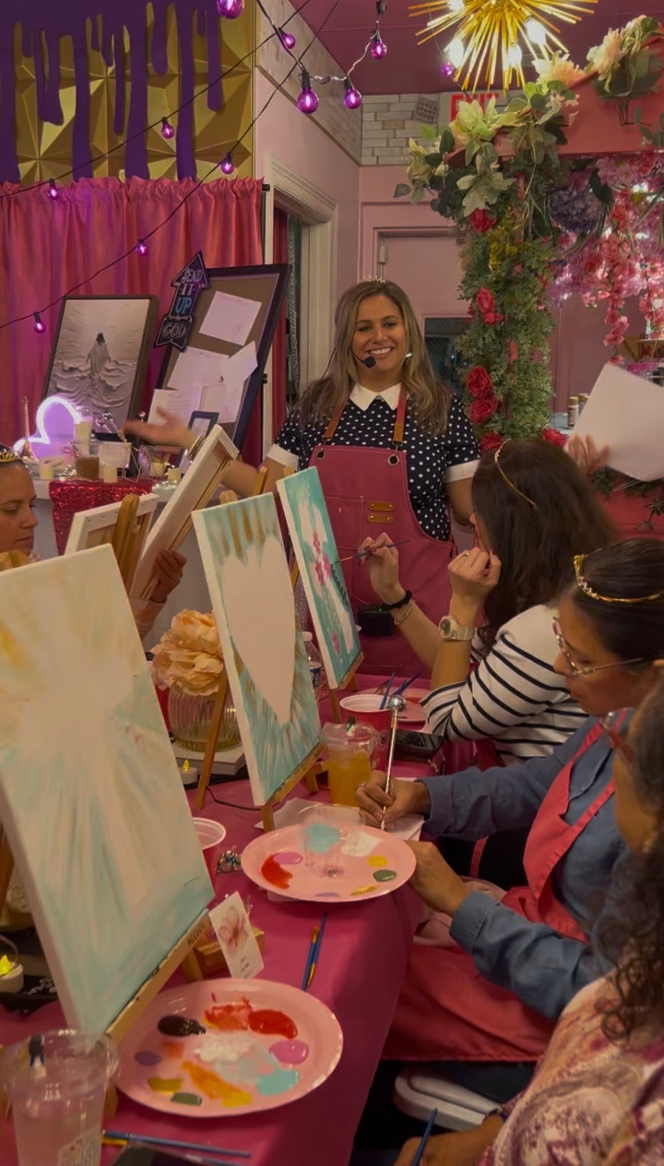 Praise + Paint — CHICAs Worship Night