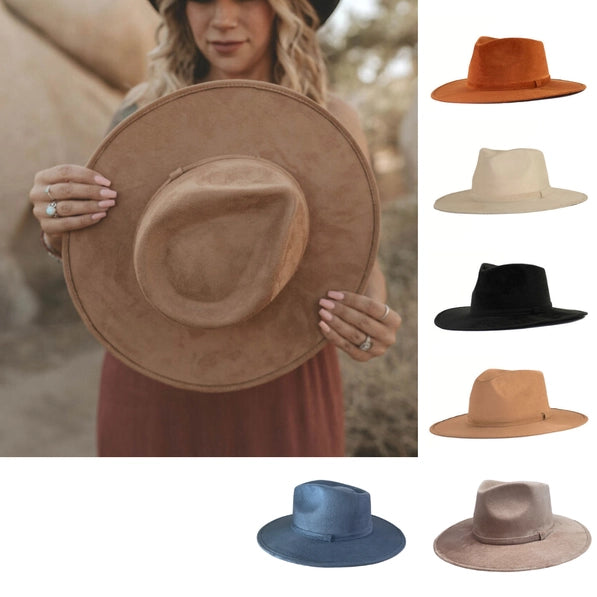 The Modern Cactus Co - Vegan Suede Tear Drop Hat - Emerald