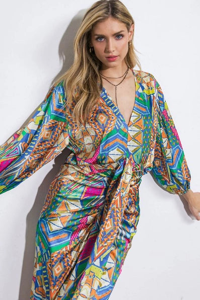 The Sophia MULTICOLOR Dress- ID20761 (Last Size S)