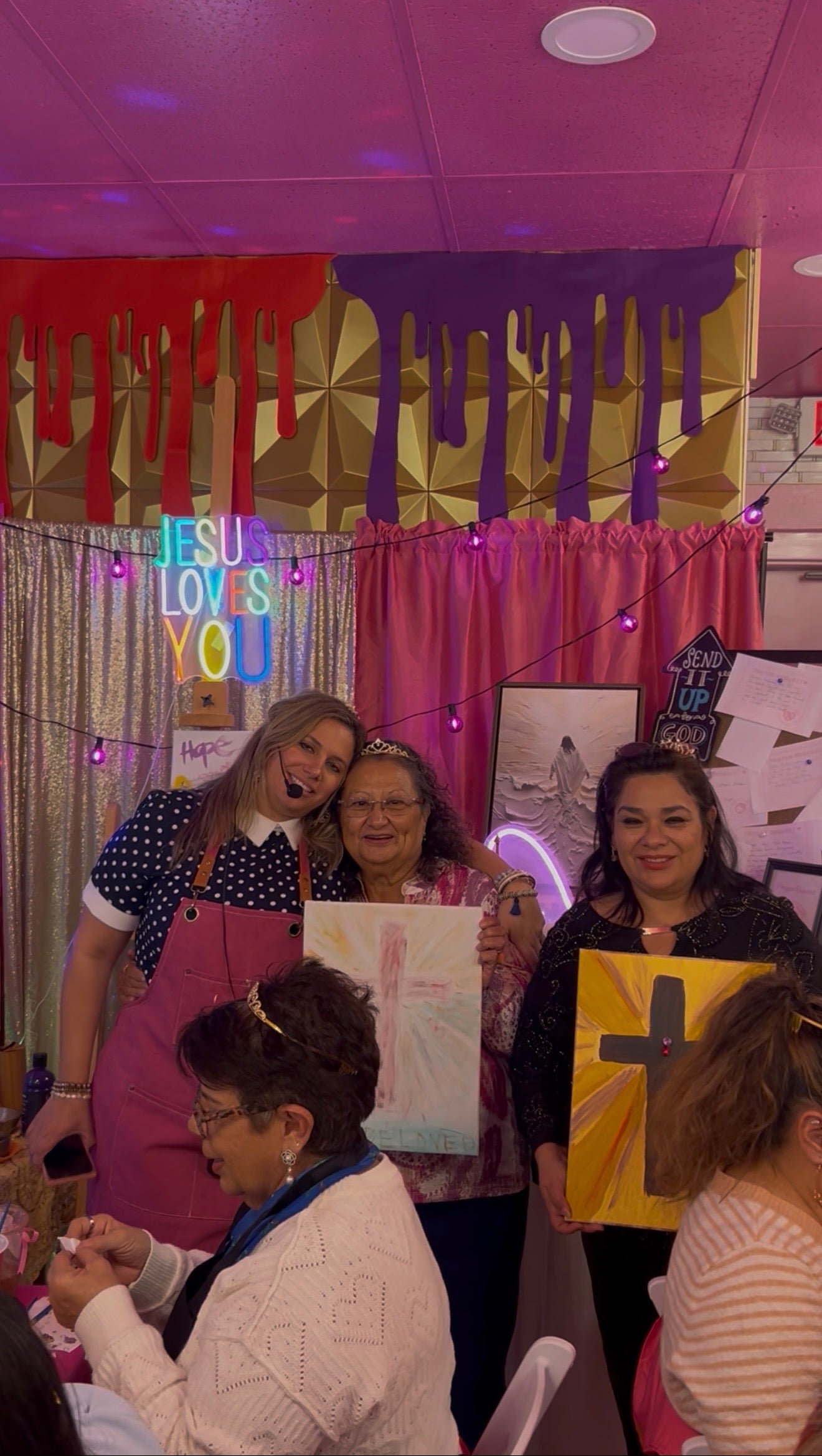 Praise + Paint — CHICAs Worship Night