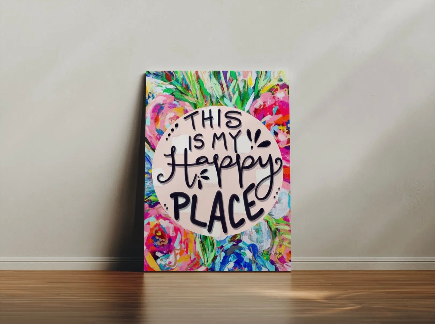 This Is My Happy Place Canvas