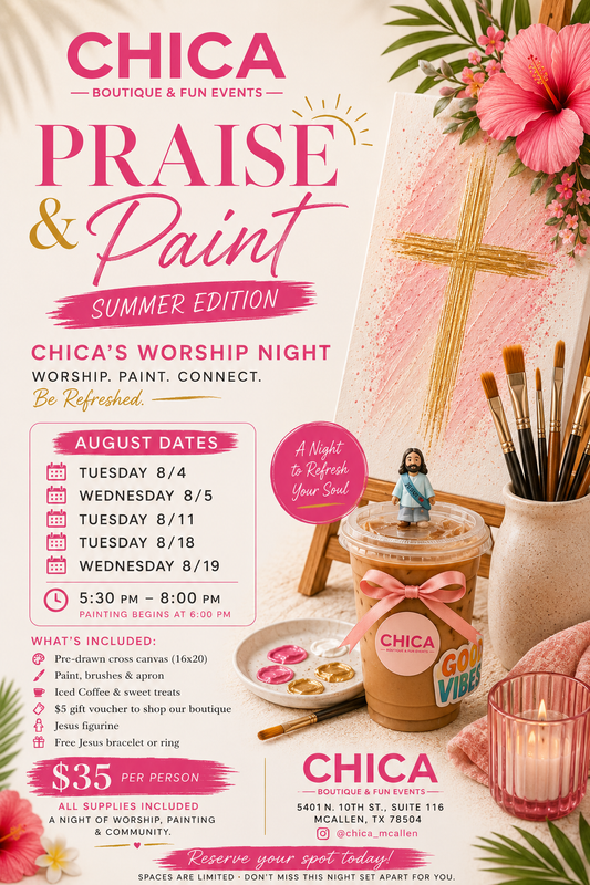 Praise + Paint — CHICAs Worship Night