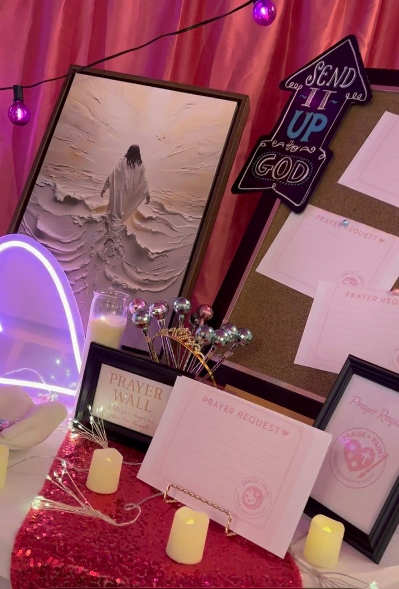 Praise + Paint — CHICAs Worship Night