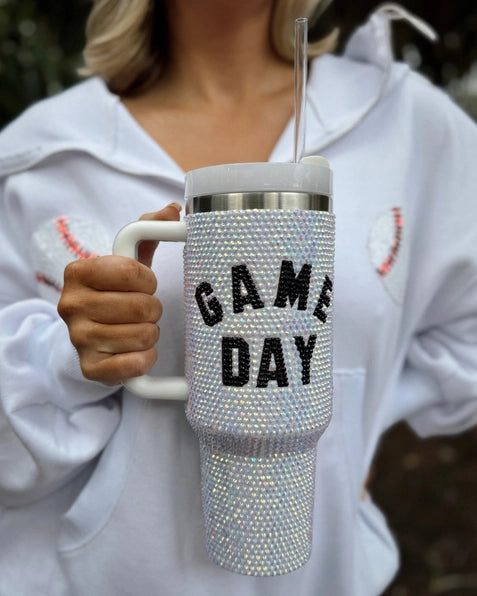 40 Oz. Crystal GAME DAY Tumbler - GAME DAY