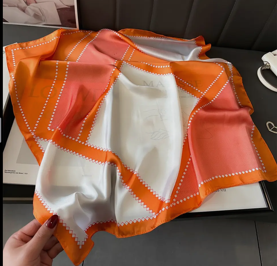 Geometric Print Scarf