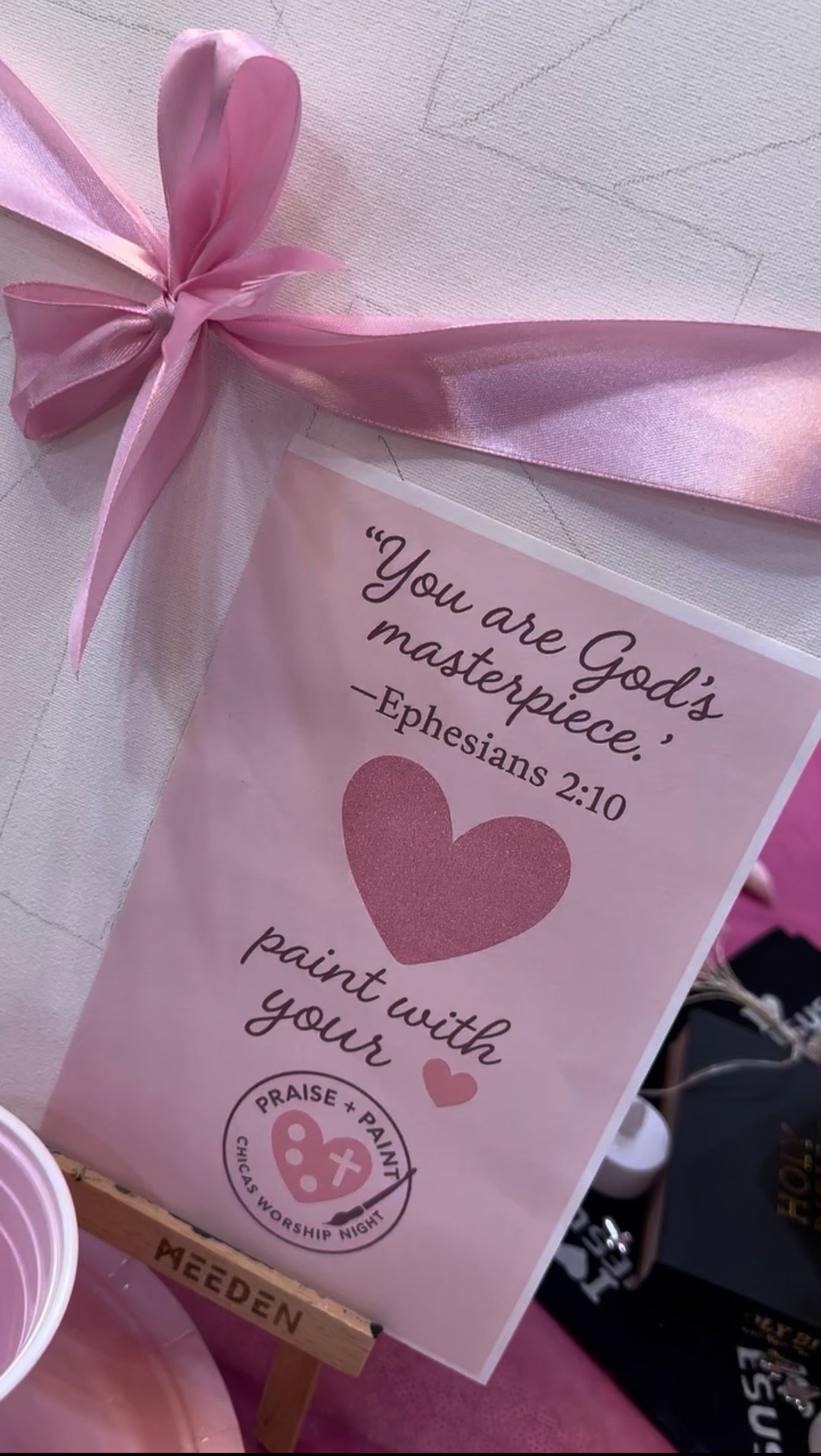 Praise + Paint — CHICAs Worship Night