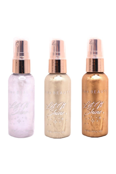 XB-SS01z Body Shimmer 3pc Spray Set