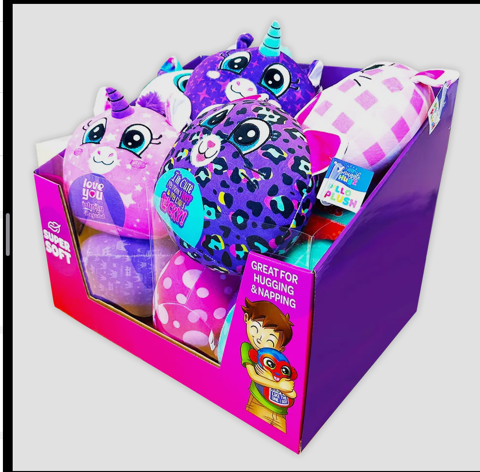 Kids Fluffy Stuffy Animal Pillow