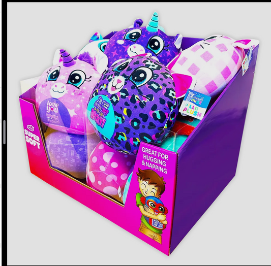 Kids Fluffy Stuffy Animal Pillow