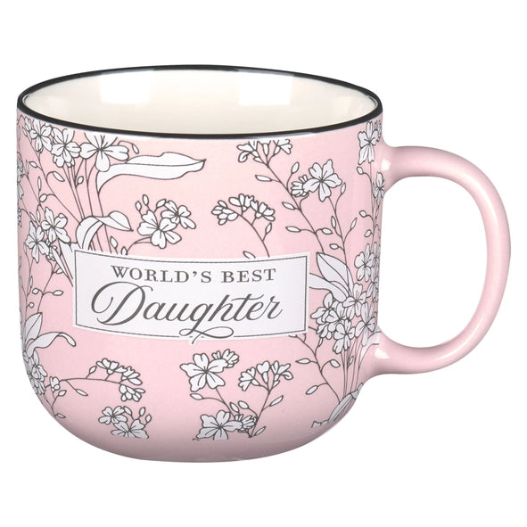 Mug Pink World's Best Daughter