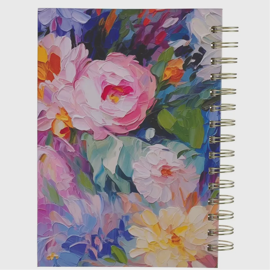 Multi Painted Floral Sweet Friendship Journal