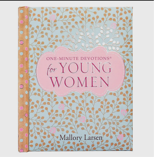 One Minute Devotions for Young Women Padded Hardcover