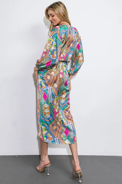 The Sophia MULTICOLOR Dress- ID20761 (Last Size S)