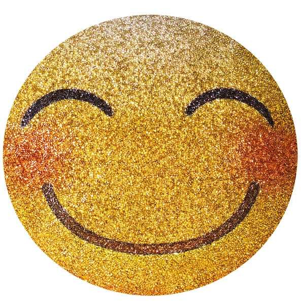 Smiley Emoji Shaped Pillow