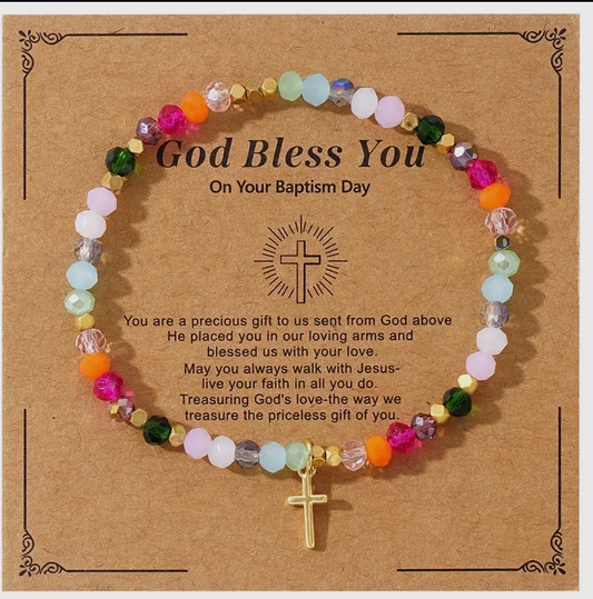 Cross Bracelet Colorful