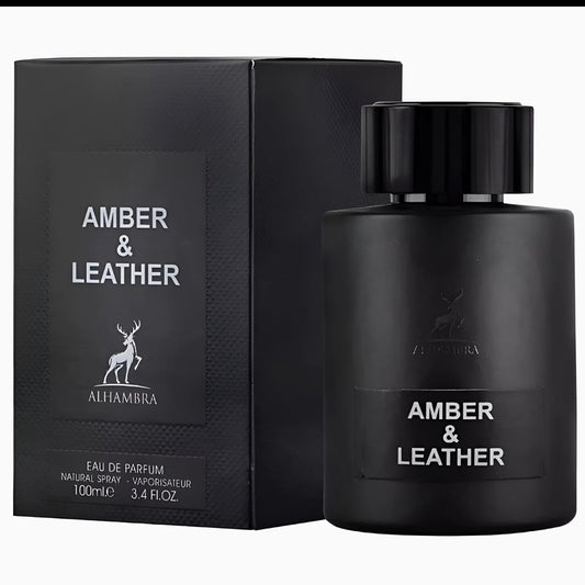 Maison Alhambra Amber &  Leather Men's Cologne