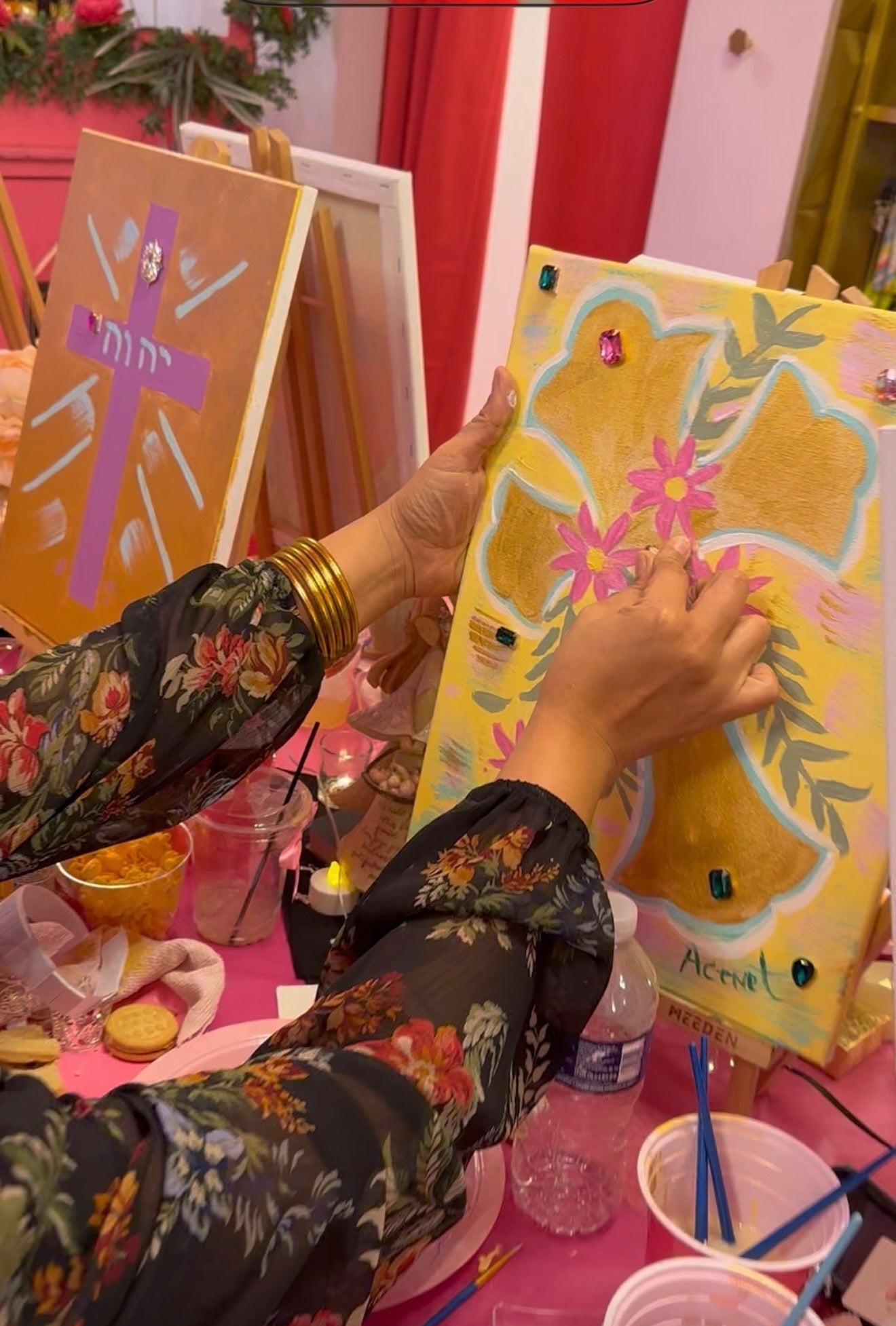 Praise + Paint — CHICAs Worship Night