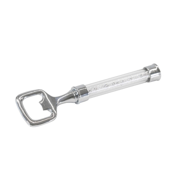 Rhinestone Crystal-Filled Bottle Opener