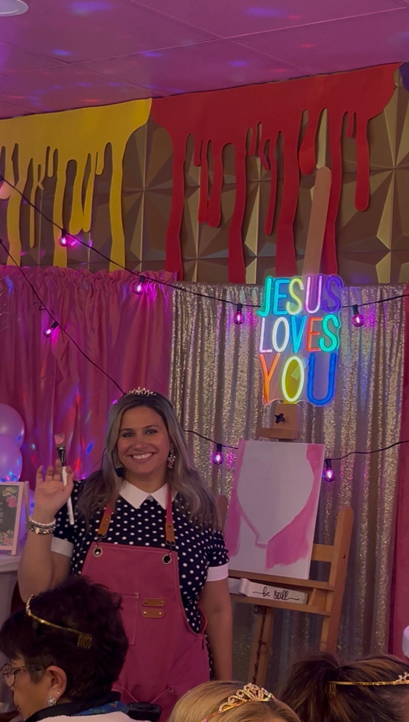 Praise + Paint — CHICAs Worship Night