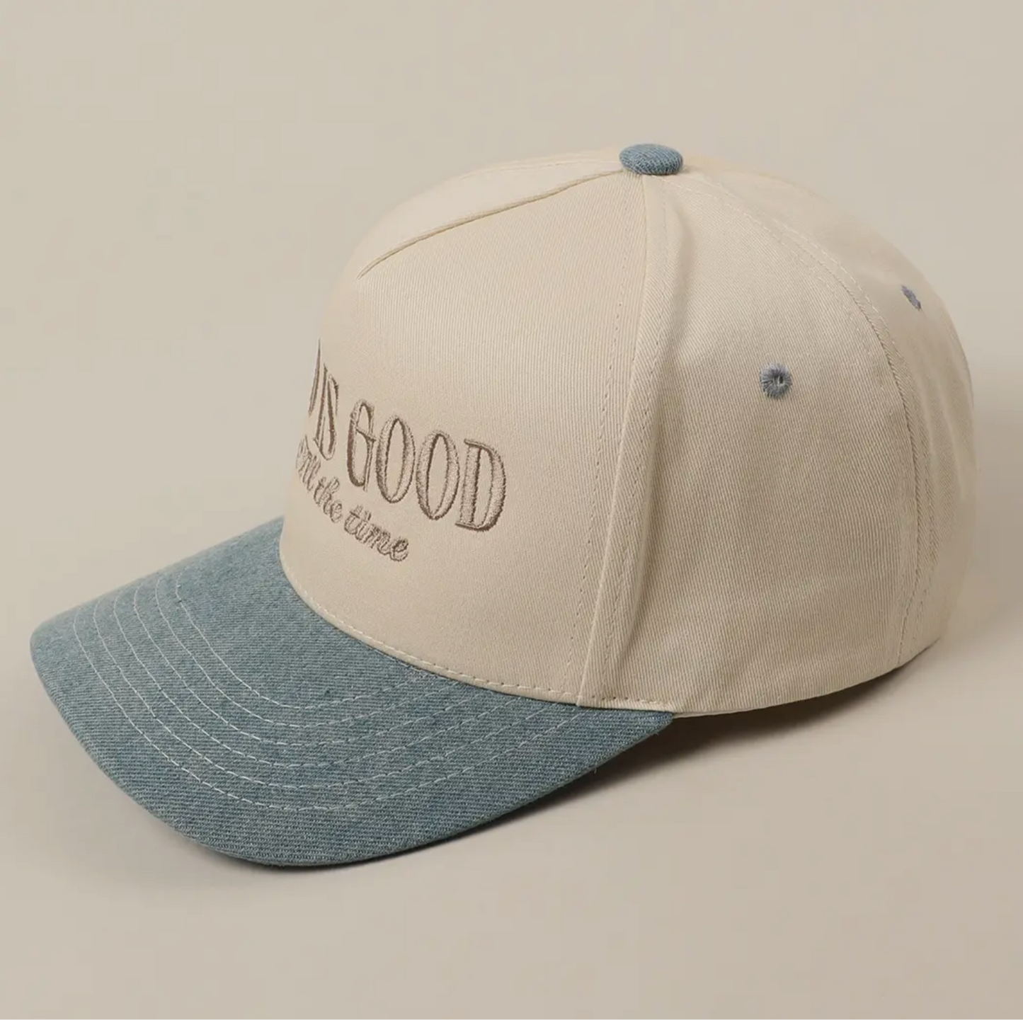 God Is Good Trucker Hat