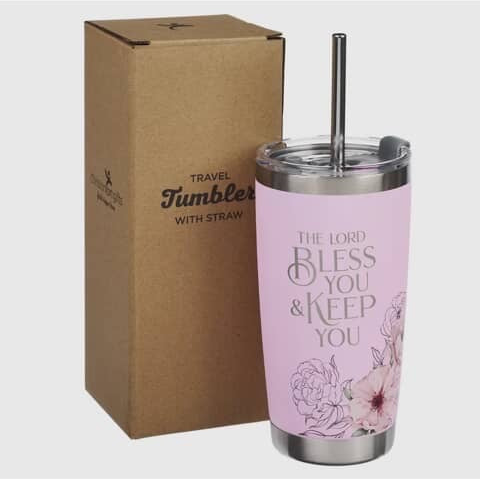 Travel Tumbler Pink Lord Bless