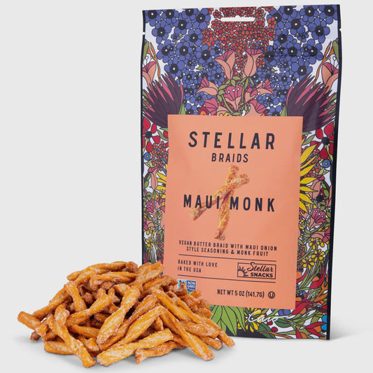 Stellar Pretzel Braids - Maui Monk 5oz