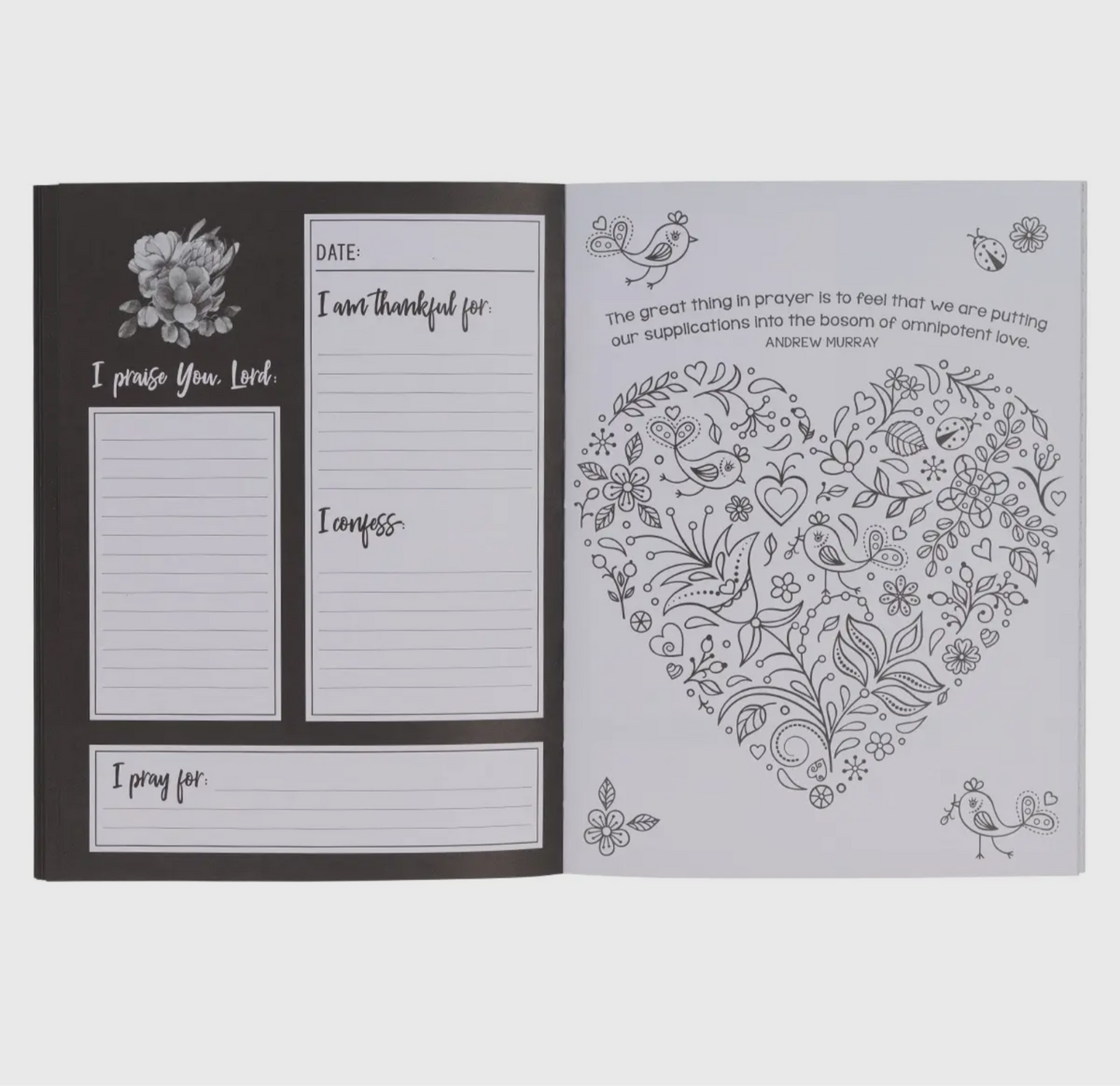 Worry Less, Pray More Journal