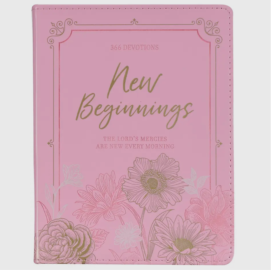 Devotional New Beginnings Pink Flexcover