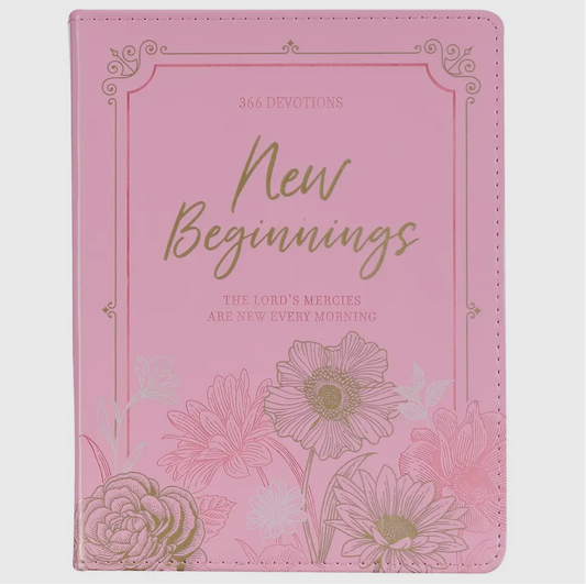 Devotional New Beginnings Pink Flexcover