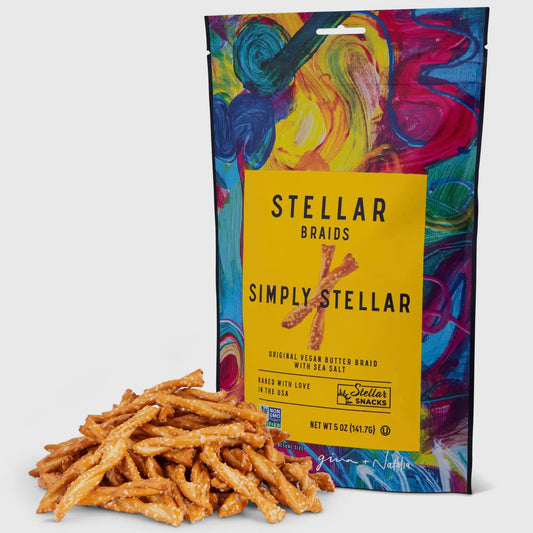 Stellar Pretzel Braids - Simply Stellar 5oz.