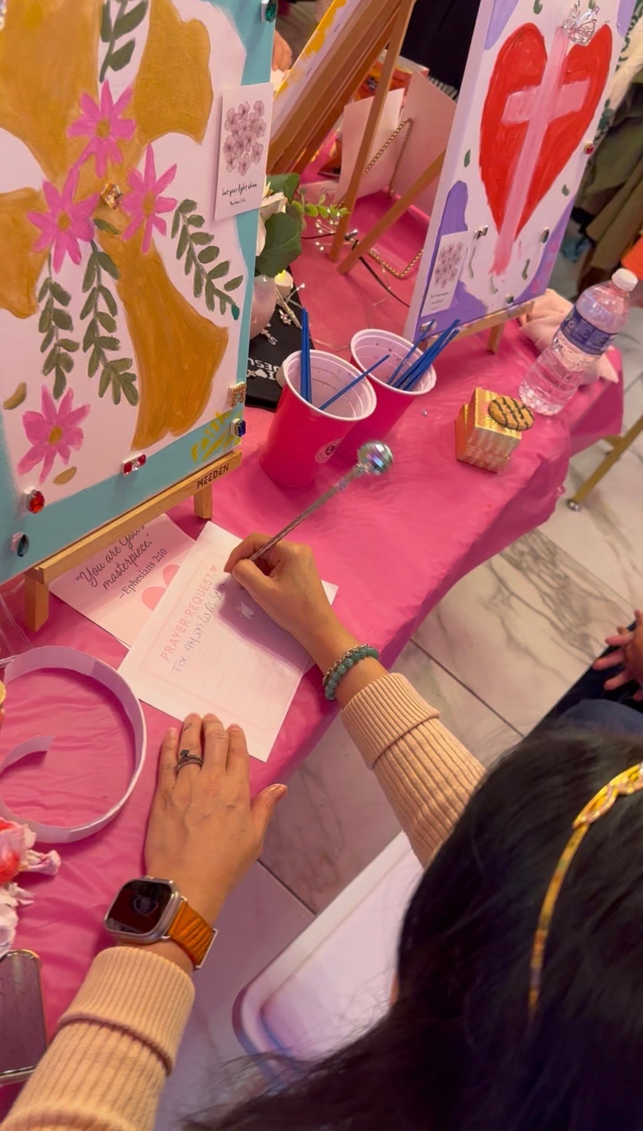 Praise + Paint — CHICAs Worship Night