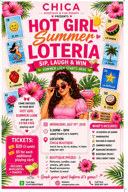 Loteria night (Wed, July 15, 2026)