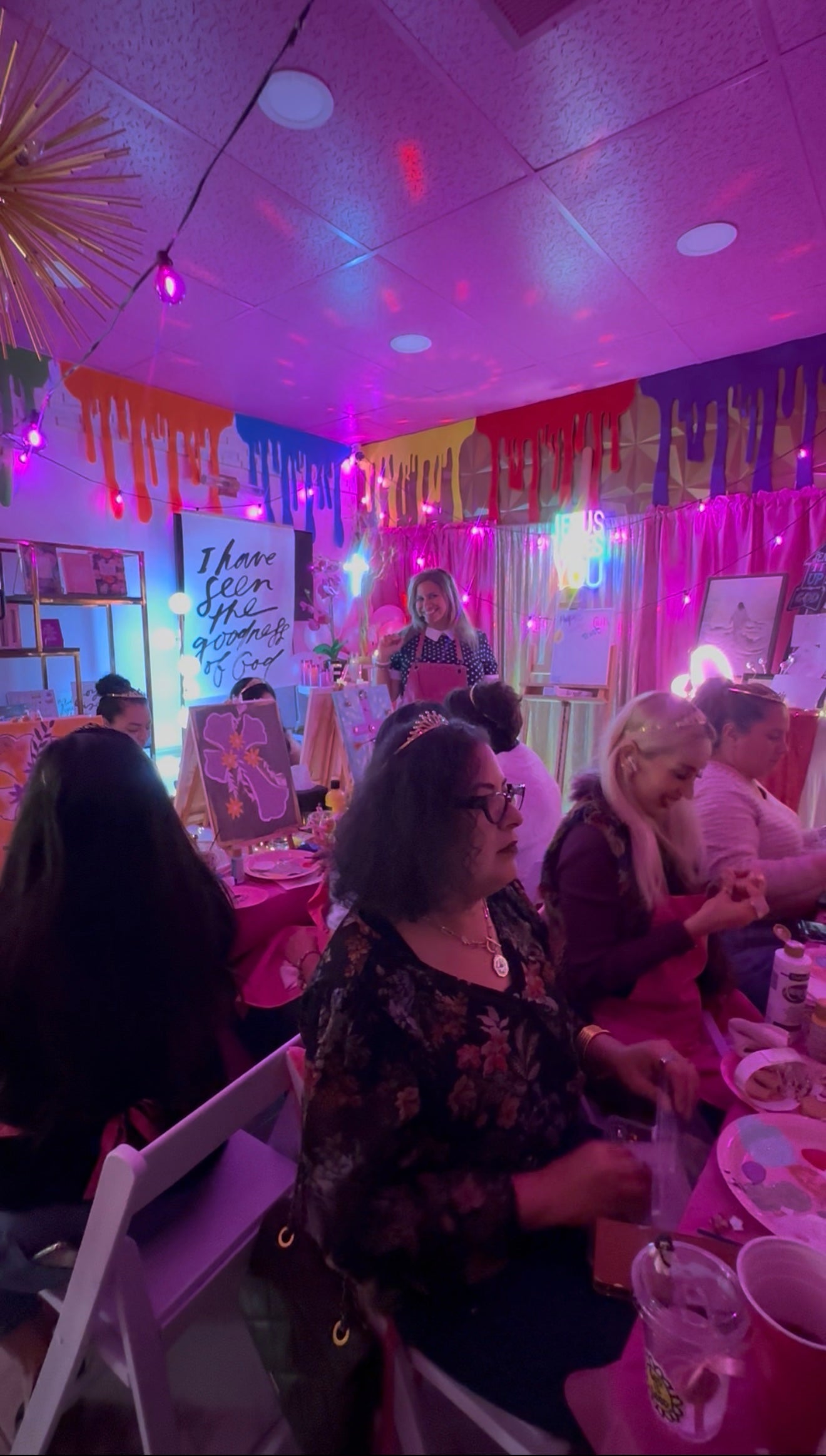 Praise + Paint — CHICAs Worship Night