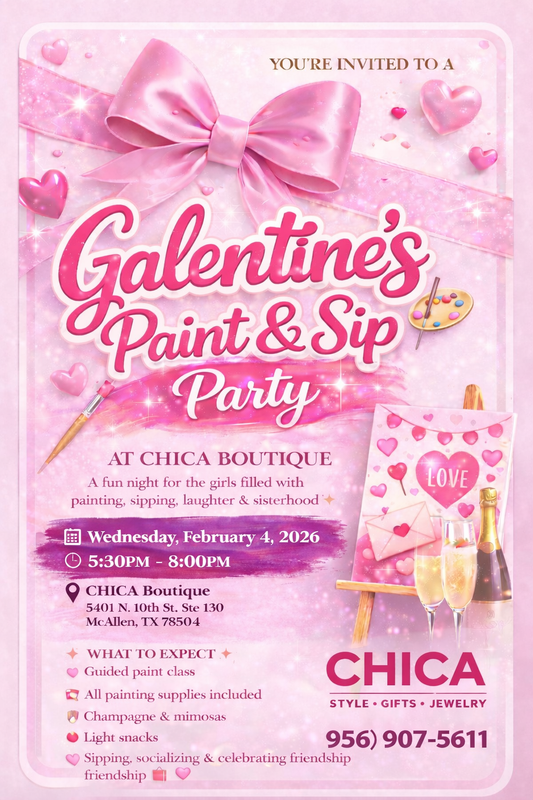 Galentine’s Paint & Sip Party