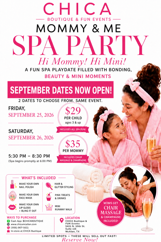 Mommy & Me 3hour SPA Experience