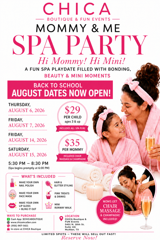 Mommy & Me 3hour SPA Experience