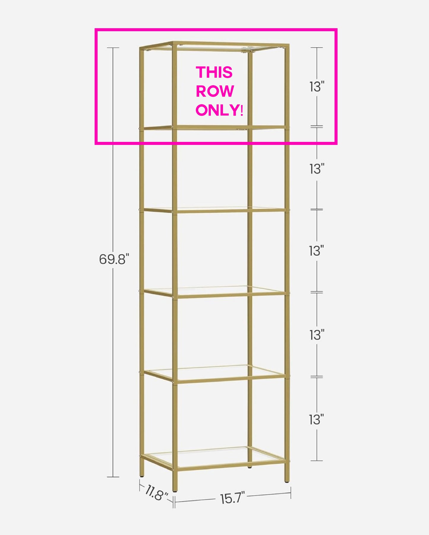 Vendor Space (1 Row in Small Shelf) $60/Month