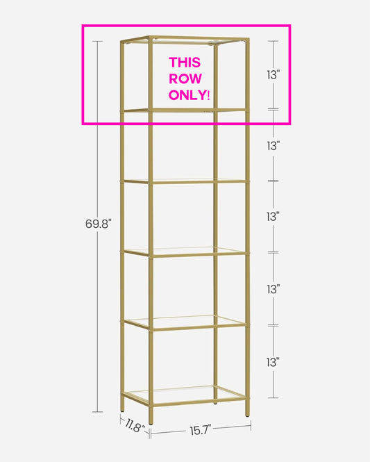 Vendor Space (1 Row in Small Shelf) $60/Month