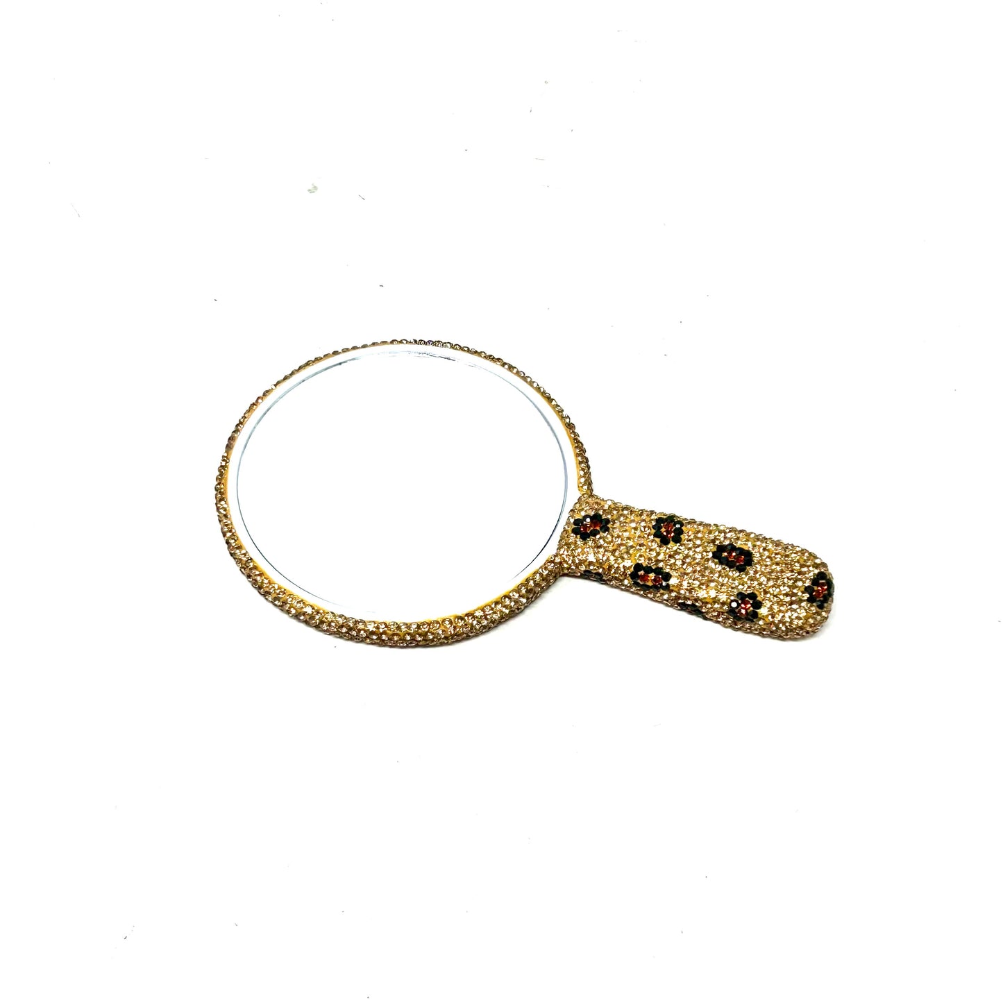 Bling Hand Mirror- Cheetah