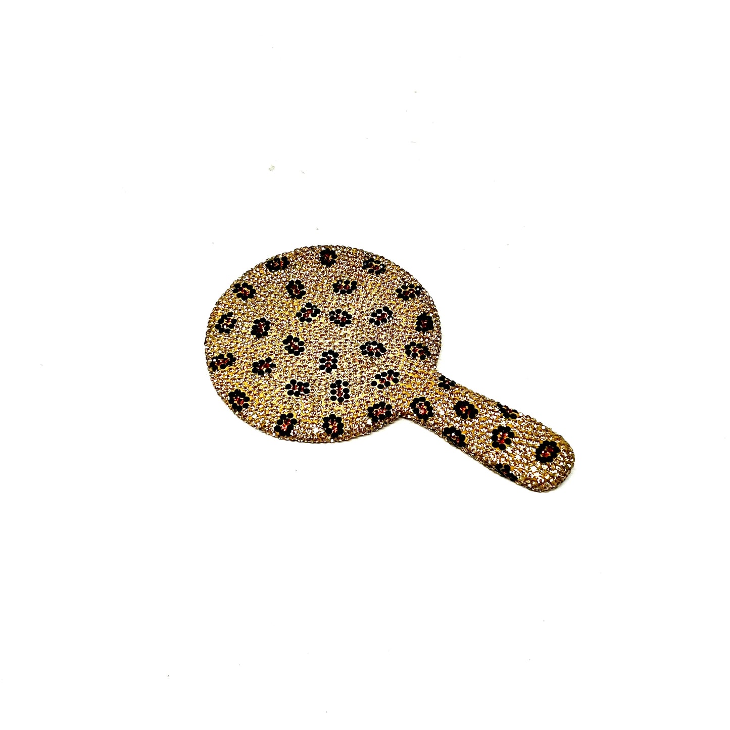 Bling Hand Mirror- Cheetah