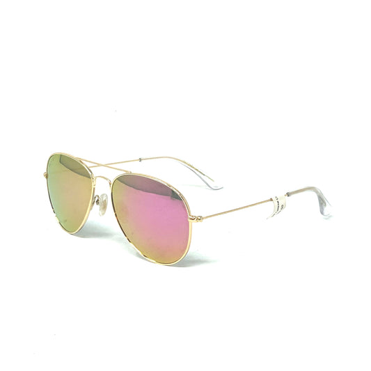 Diff Eyewear Cruz gold Pink