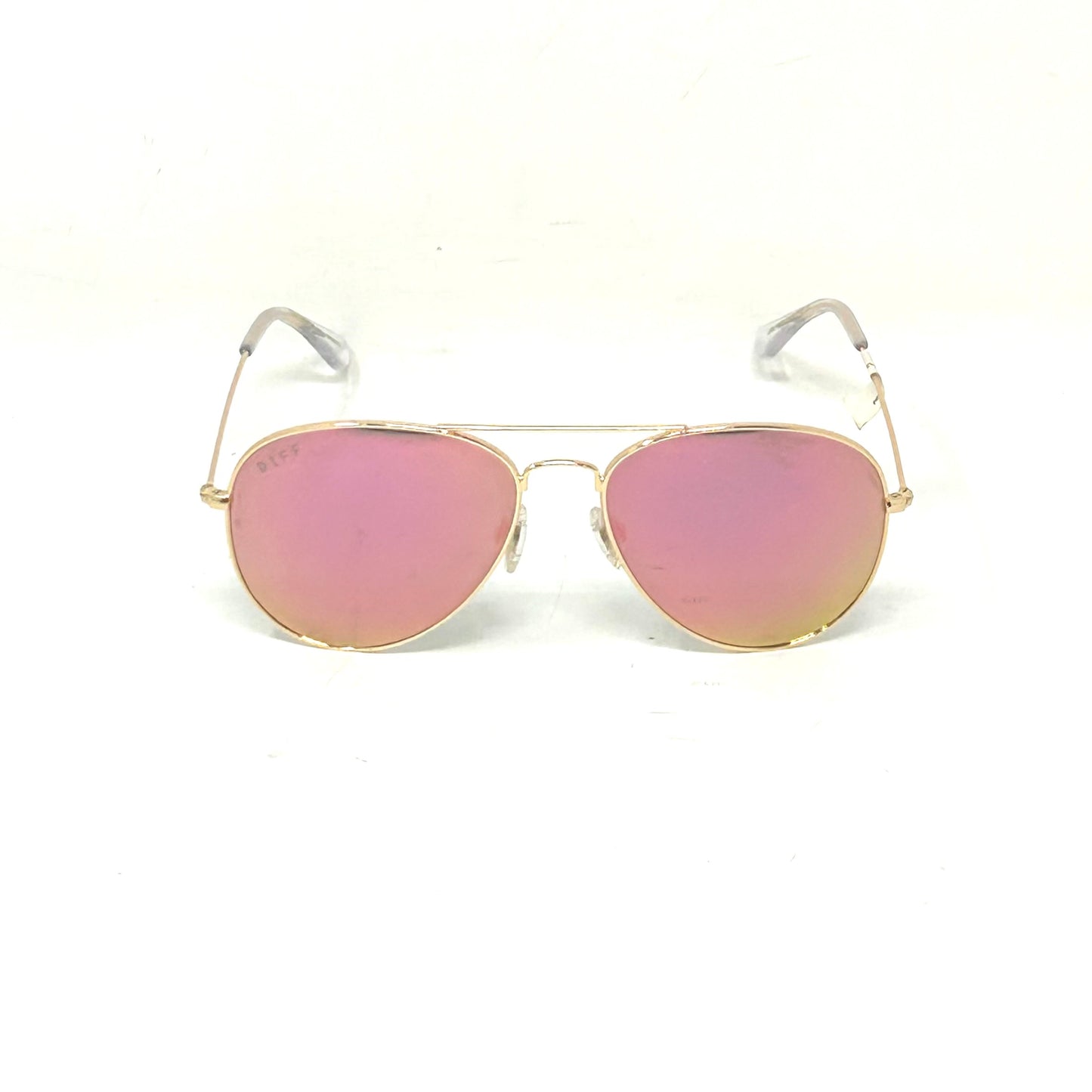 Diff Eyewear Cruz gold Pink