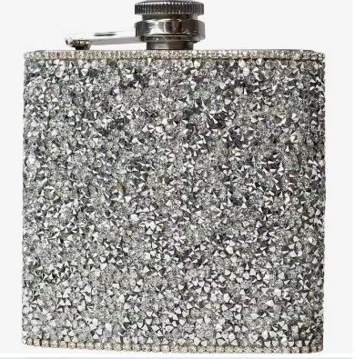 Luminous Rhinestone Flask