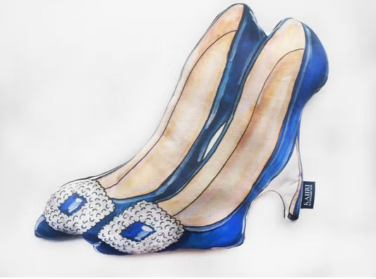 KAHRI - Blue High Heels Pillow