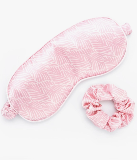 Silky Eye Mask & Scrunchie Set